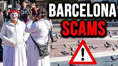 barcelona scams.